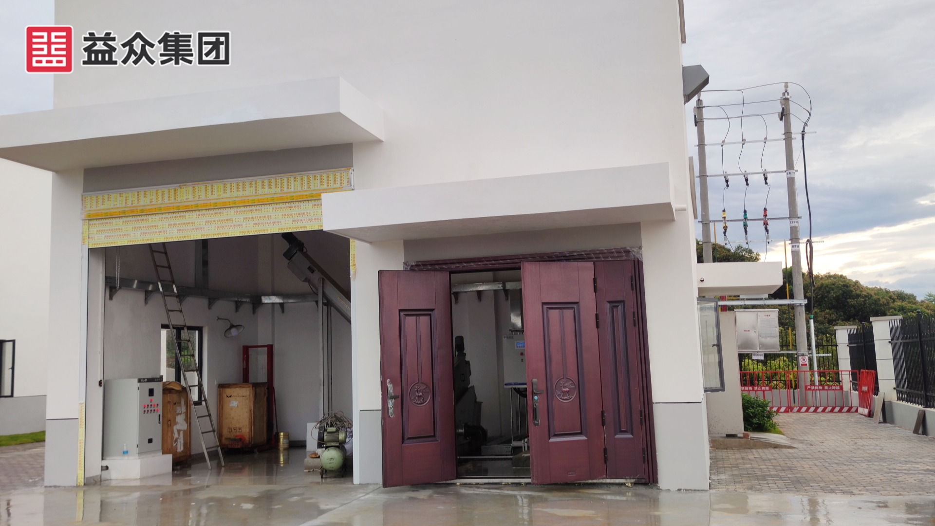 污泥脫水間及配電間_副本 污泥脫水間及配電間_副本